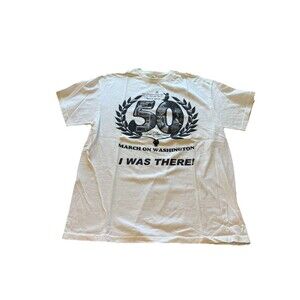 VTG MLK March on Washington 50th Anniversary T-shirt Men's Size Large 2013